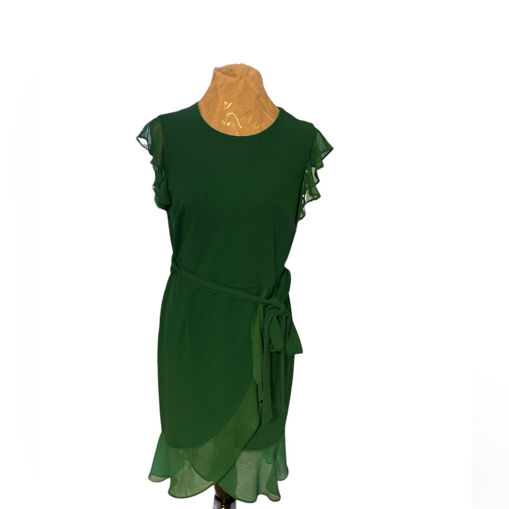 - - NWOT Palmer, green dress with belt